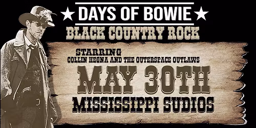 Days of Bowie Presents: Black Country Rock