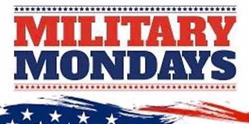 Military Mondays @ Colorado Pinball Pub:  Military+ First Responder Mondays with 10% off food + bev