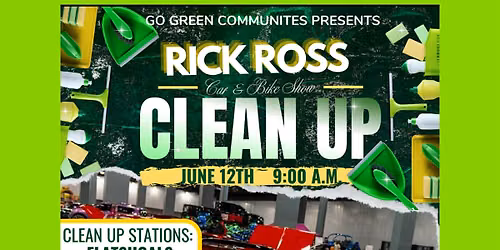 Rick Ross Car Show Clean up 2026
