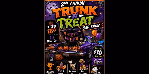 2nd Annual Trunk N Treat Car Show