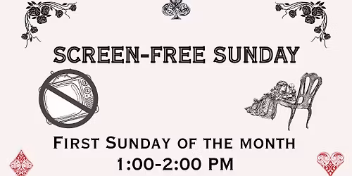 Screen-Free Sundays