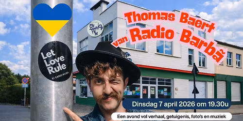 Thomas Radio Barb\u00e3 Baert brengt muziek, verhalen en foto's uit Oekra\u00efne en Oost-Europa