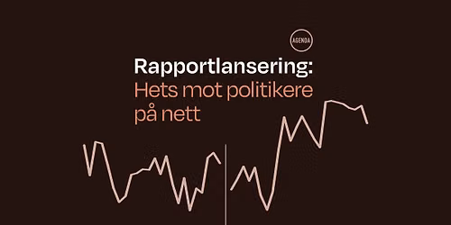 Rapportlansering: Hets mot politikere p\u00e5 nett