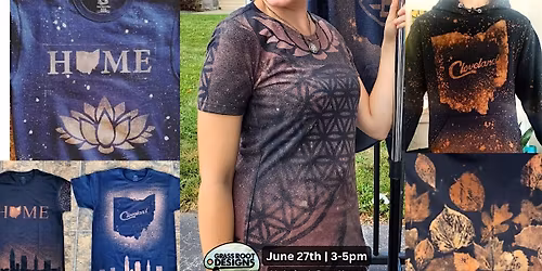 Bleach Dye Clothing Design + Sip | Mcarthur's Brew House