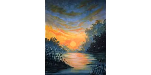 Sunset Symphony  - Paint and Sip in Chicago | Classpop!\u2122