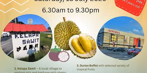1 day JB Durian tour