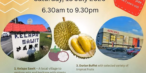 1 day JB Durian tour