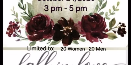'Fall In Love' Speed Dating - Ages 40-55