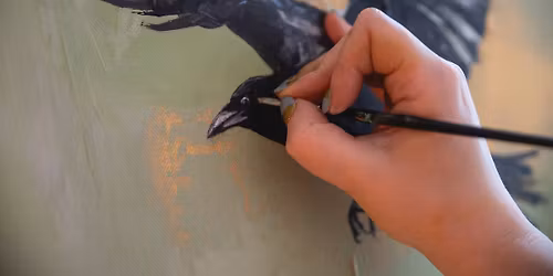 Oil painting with Palette Knife | Impressions of the Wild | Bringing Animals to Life