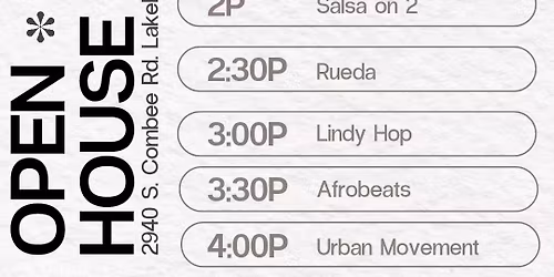 Open House UNO DOS TRES STUDIO