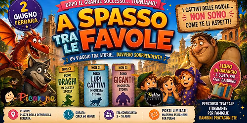 A Spasso tra le Favole \u2013 Esperienza Teatrale Itinerante