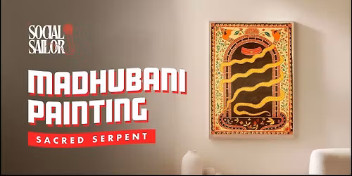 Sacred Serpent Madhubani - Hyderabad