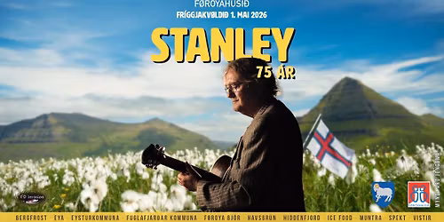 75 \u00e1ra f\u00f8\u00f0ingardagur og h\u00e1t\u00ed\u00f0arhald fyri Stanley Samuelsen