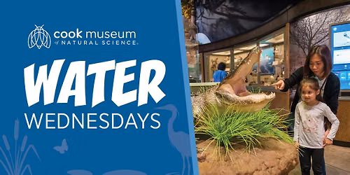 Water Wednesdays at the Cook Museum