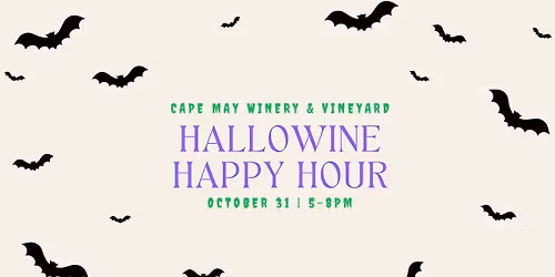Hallowine Happy Hour
