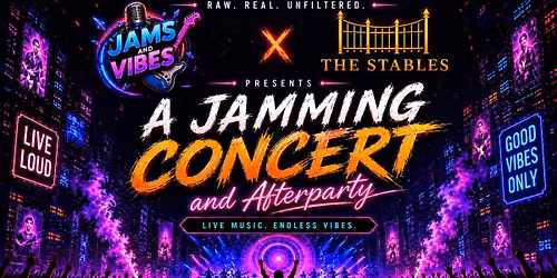 A Jamming Concert and After Party by Jams And Vibes