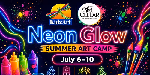 \ud83c\udf08\u2728 Neon Glow: Summer Art Camp \ud83c\udfa8
