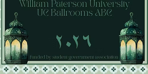 William Paterson MSA Grand Iftar