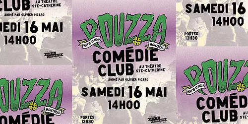 Pouzza 14: Com\u00e9die Club ( anim\u00e9 par Olivier Picard )