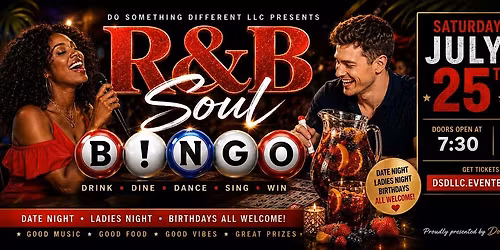 R&B SOUL B!NGO JULY 2026