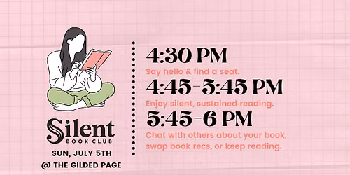 Silent Book Club at The Gilded Page