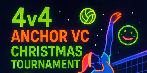 \ud83c\udf84 Anchor VC Christmas Tournament \u2013 Saturday 13th December \ud83c\udf84