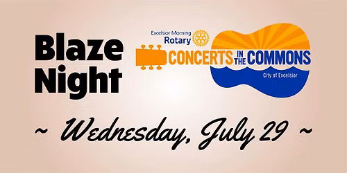 Blaze Night at Concert in the Commons