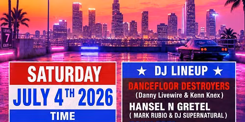FEEL FREE :: 7\/4 July 4th :: Outdoor Party :: 1438 W Cortland :: Treehouse Collective Reunion Party!