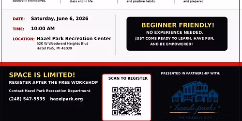 FREE Kids Martial Arts Workshop \u2013 Hazel Park