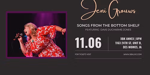 Jeni Grouws: Songs from the Bottom Shelf