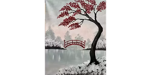 Japanese Winter - Paint and Sip in Fishkill | Classpop!\u2122