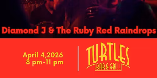 Diamond J & The Ruby Red Raindrops at Turtles Bar on The Levee