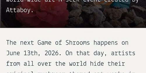 Game of Shrooms 2026 participant