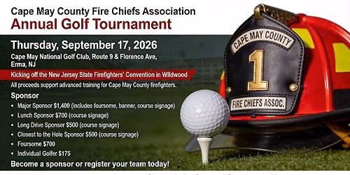 Cape May County Fire Chiefs Assoc. Annual Golf Tournament