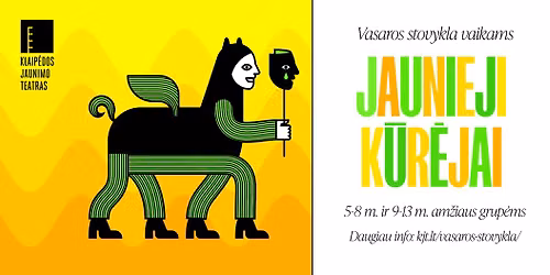 Vasaros stovykla „JAUNIEJI KŪRĖJAI“ 5-8 metų vaikams (3 PAMAINA) — Bangų g. 5A, 91250 Klaipeda, Lithuania