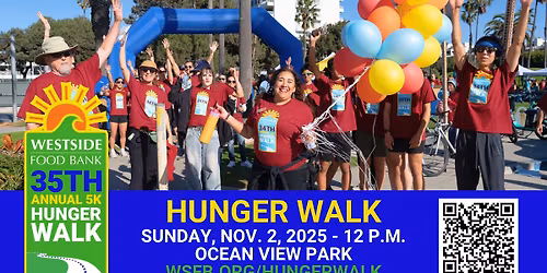Westside Food Bank's 35th Annual 5K Hunger Walk