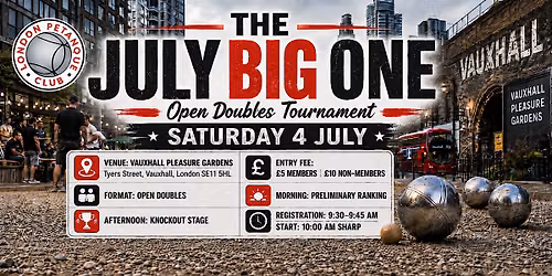 Big One at Vauxhall - 4 July
