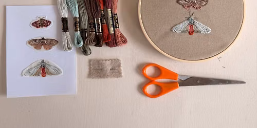 Butterfly Broderie Perse Embroidery