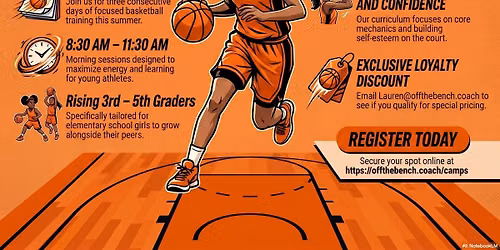 Pine Springs Prep Academy Elementary Girls Basketball Camp