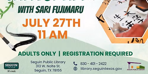 Zen Calligraphy with Sari Fujimaru