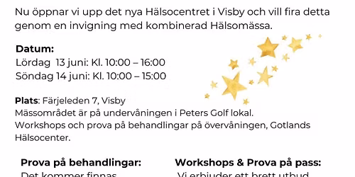 H\u00e4lsom\u00e4ssa anordnad av Gotlands h\u00e4lsocenter