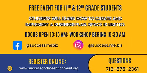 Boss Moves: Building Your First Business Plan Student Event