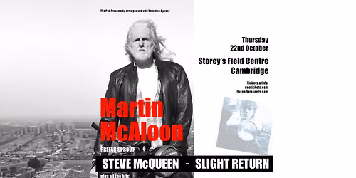 Marin McAloon (of Prefab Sprout) - Storey's Field Centre