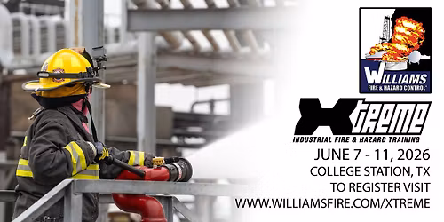 WILLIAMS 2026 Xtreme Industrial Fire & Hazard Training