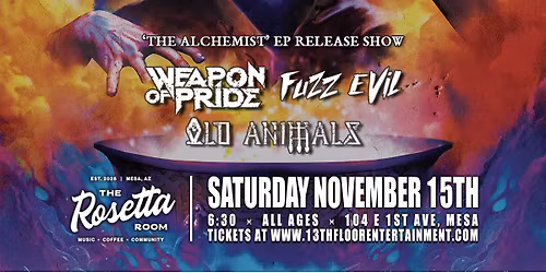 Daytripper, Fuzz Evil, Weapon of Pride and Old Animals