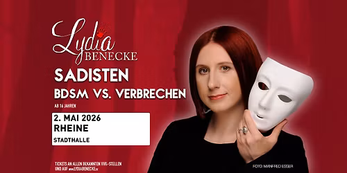 Rheine - Lydia Benecke - Sadisten: BDSM VS. VERBRECHEN