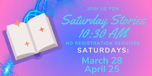 Saturday Stories at the Harbach Center