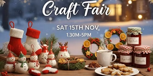 Visit Mereside CC first Christmas Craft Fair!