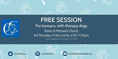 FREE Session with Therapy Dogs - 2026 Dates