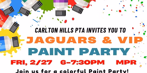 Jaguars and VIP Paint Party